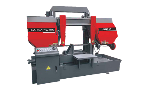 市中龙门带锯床运行中途停止切割产生的原因是什么？